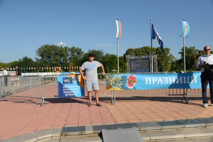 Doug at the 2018 World Rowing Championships in Plovdiv Bulgaria